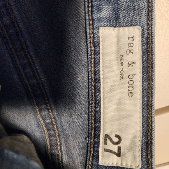 Rag & Bone Womens High Rise Ankle Skinny Jeans Size 27 - Picture 12 of 14